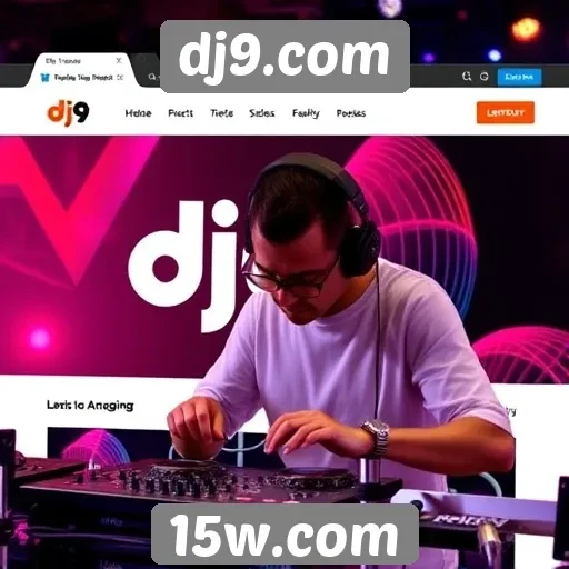 Experiência do usuário no site dj9.com